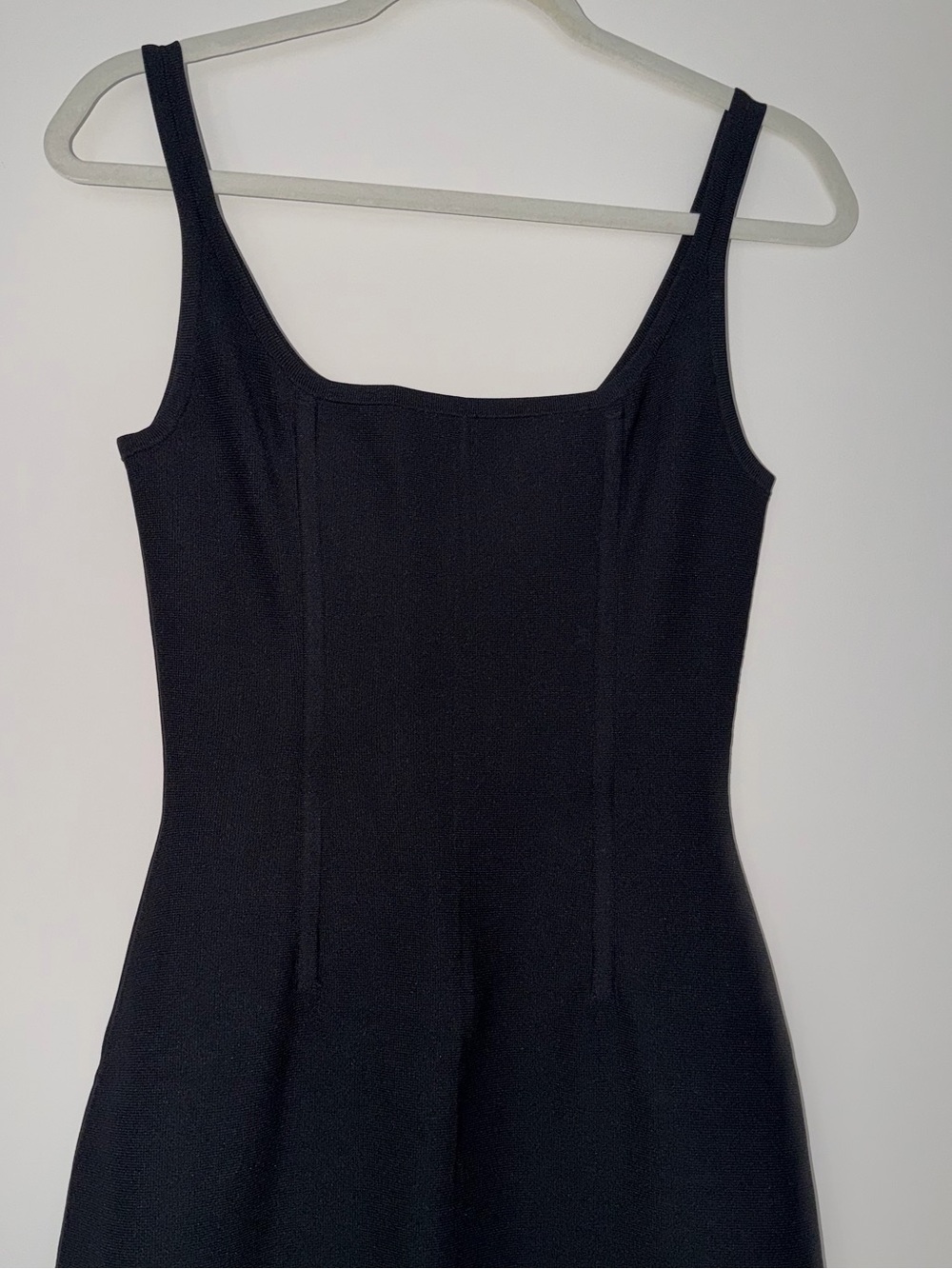 COS CORSET-STYLE A-LINE DRESS xs old money drop waist Carolyn Bessette Kennedy - Picture 7 of 11